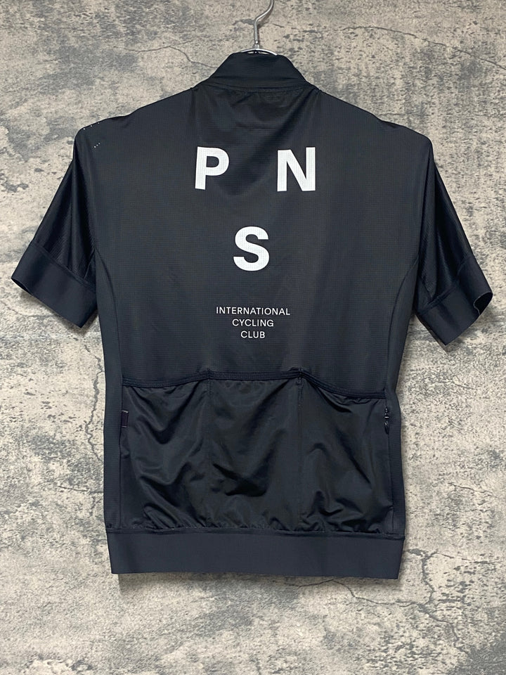 KJ319 パスノーマルスタジオ PAS NORMAL STUDIOS Mechanism Jersey 半袖 サイクルジャージ 黒 XS