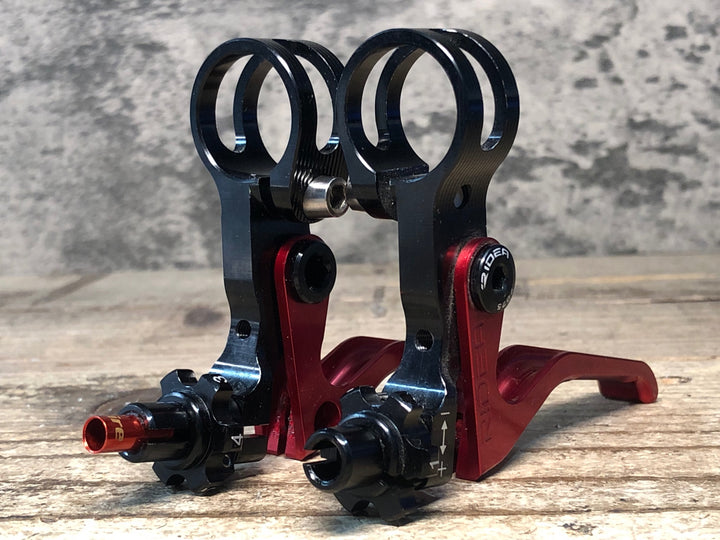 JI416 リデア RIDEA CNC XFH ブレーキレバー Φ22.2 Vブレーキ用