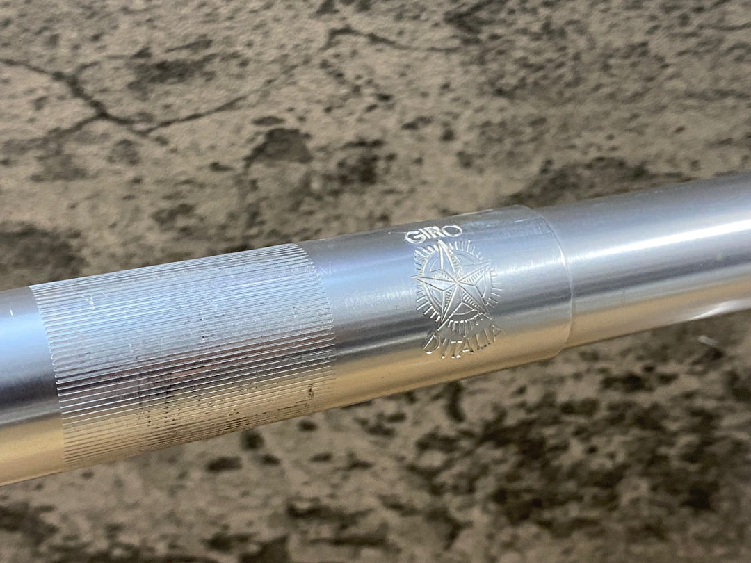KB182 チネリ Cinelli ジロ ディタリア GIRO D`ITALIA アルミ ドロップハンドル 400mmエンドC-C Φ26.4 ※末端カット、加工品のためジャンク