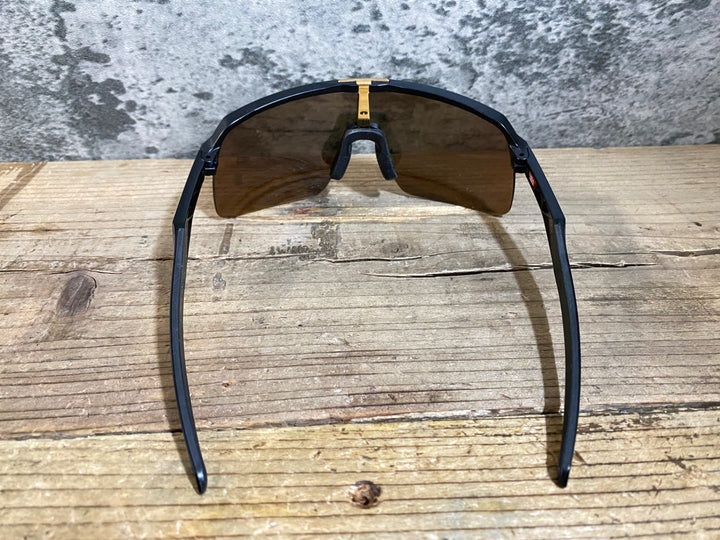 KG538 オークリー OAKLEY SUTRO Lite サングラス アイウェア 黒 PRIZM ROAD レンズ傷