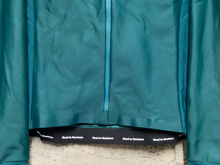 KD317 パスノーマルスタジオ PAS NORMAL STUDIOS MECHANISM THERMAL LONG SLEEVE JERSEY 長袖 サイクルジャージ 緑 L 裏起毛