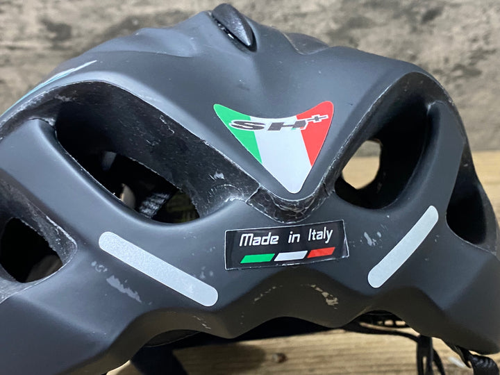 KE135 SH⁺ ビアンキ Bianchi シェイクシティー SHAKE CITY ヘルメット 黒 M/Lサイズ 1/2024製造
