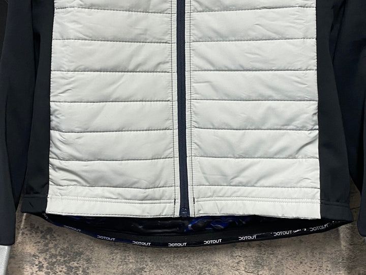 JW407 ドットアウト DOTOUT Spirited Jacket 長袖 サイクルジャケット グレー M 裏起毛