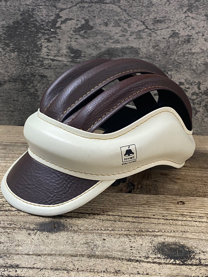 JV363 lovel ヘルメット 茶ベージュ