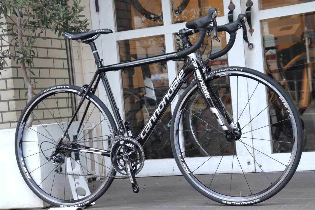 キャノンデール Cannondale スーパーシックス エボ SUPERSIXEVO 2014モデル 52サイズ シマノ 105 5700 MIX 10S カーボン ロードバイク 【横浜店】