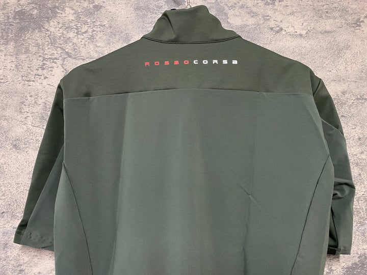 KD424 カステリ CASTELLI ロッソコルサ ROSSO CORSA PERFETTO RoS LIGHT 半袖 サイクルジャージ カーキ M