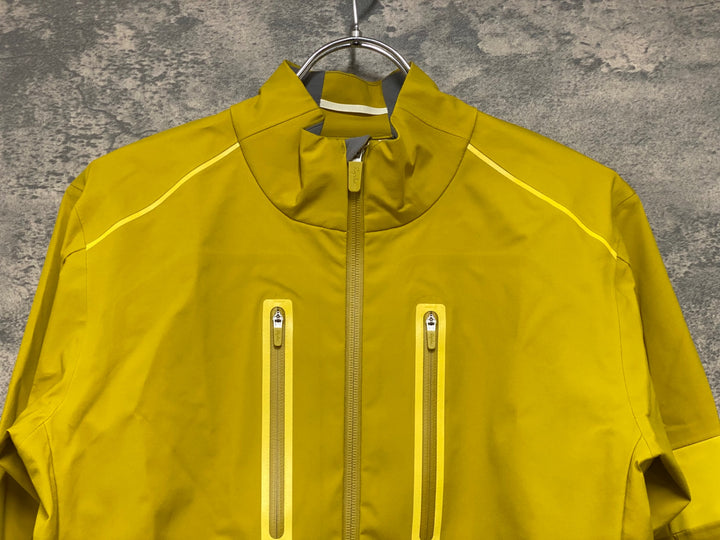 KB432 ラファ Rapha CLASSIC WINTER JACKET 長袖 サイクルジャケット 黃 M