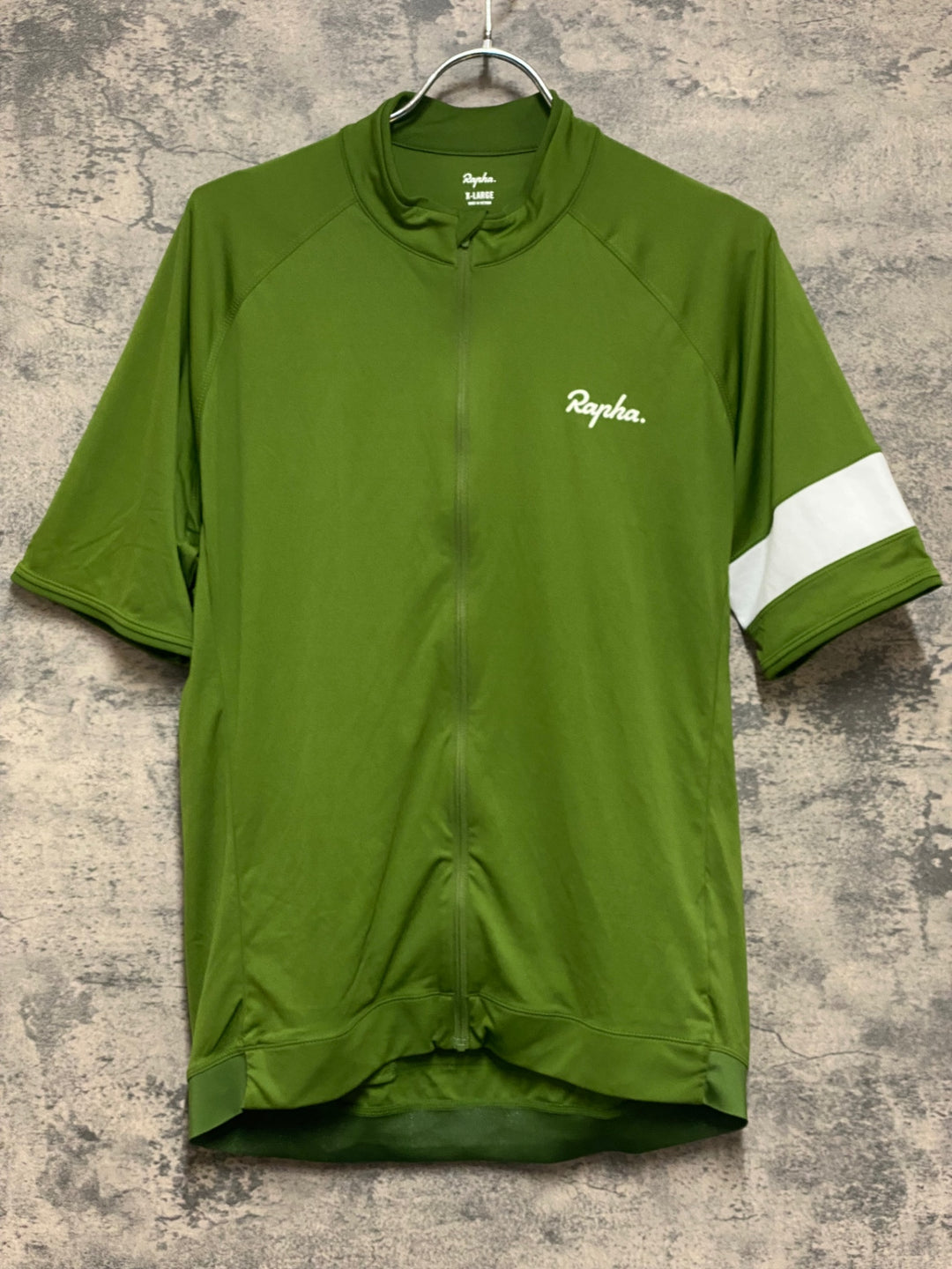 KP816 ラファ RAPHA CORE JERSEY 半袖 サイクルジャージ 緑 XL