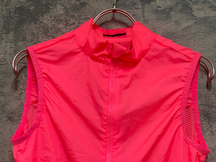 KE386 ラファ Rapha PRO TEAM LIGHTWEIGHT GILET HVP サイクルベスト ジレ XS ピンク