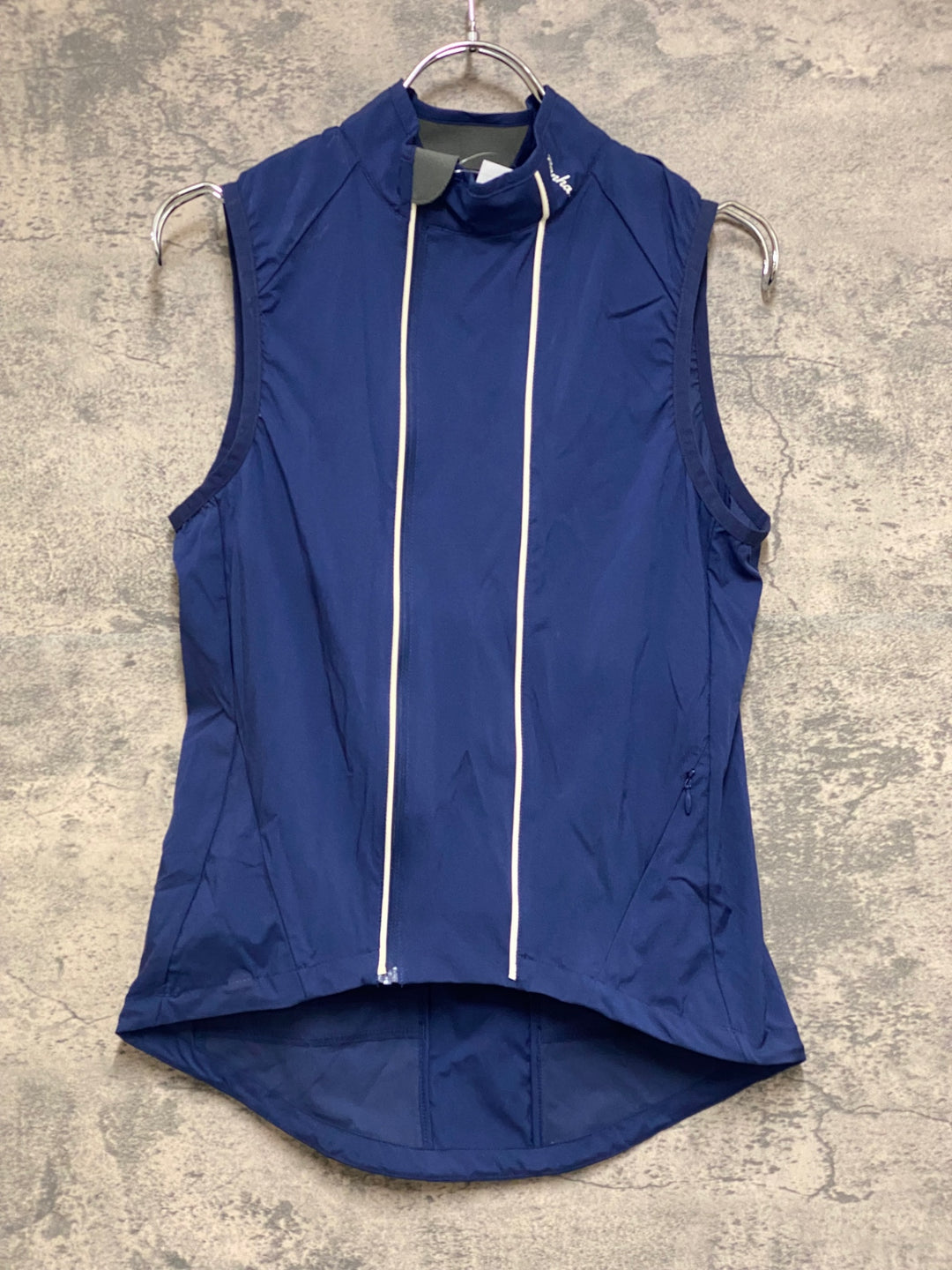 JN310 ラファ Rapha CLASSIC GILET サイクルベスト ジレ 紺 XS 汚れ、一部劣化
