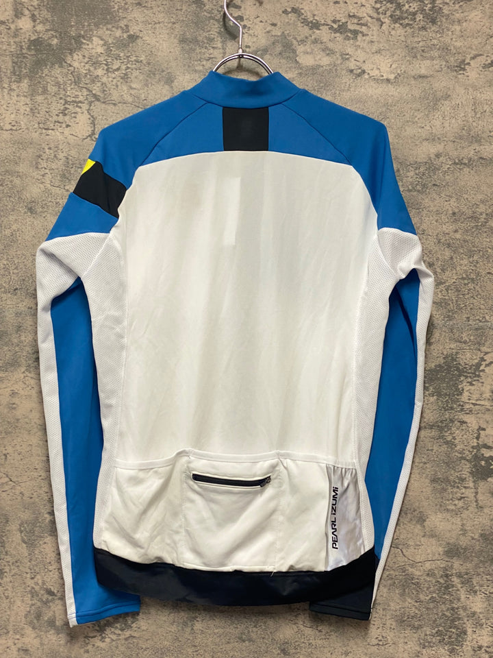KC645 パールイズミ PEARL iZUMi 長袖 サイクルジャージ 水 白 XL