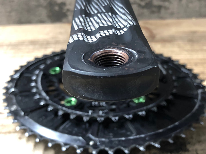 KE280 ローター ROTOR 3D クランクセット QRINGS 52/36T 170mm 24mm