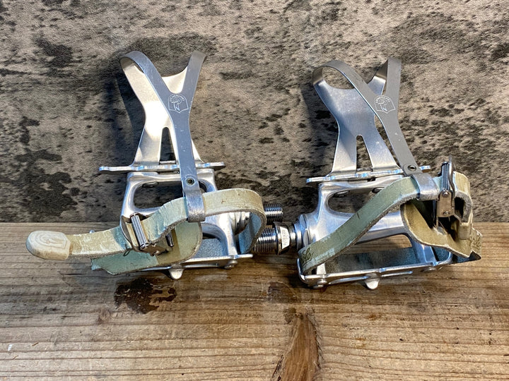 IX652 カンパニョーロ CAMPAGNOLO Cレコード C-RECORD トゥークリップ ペダル L