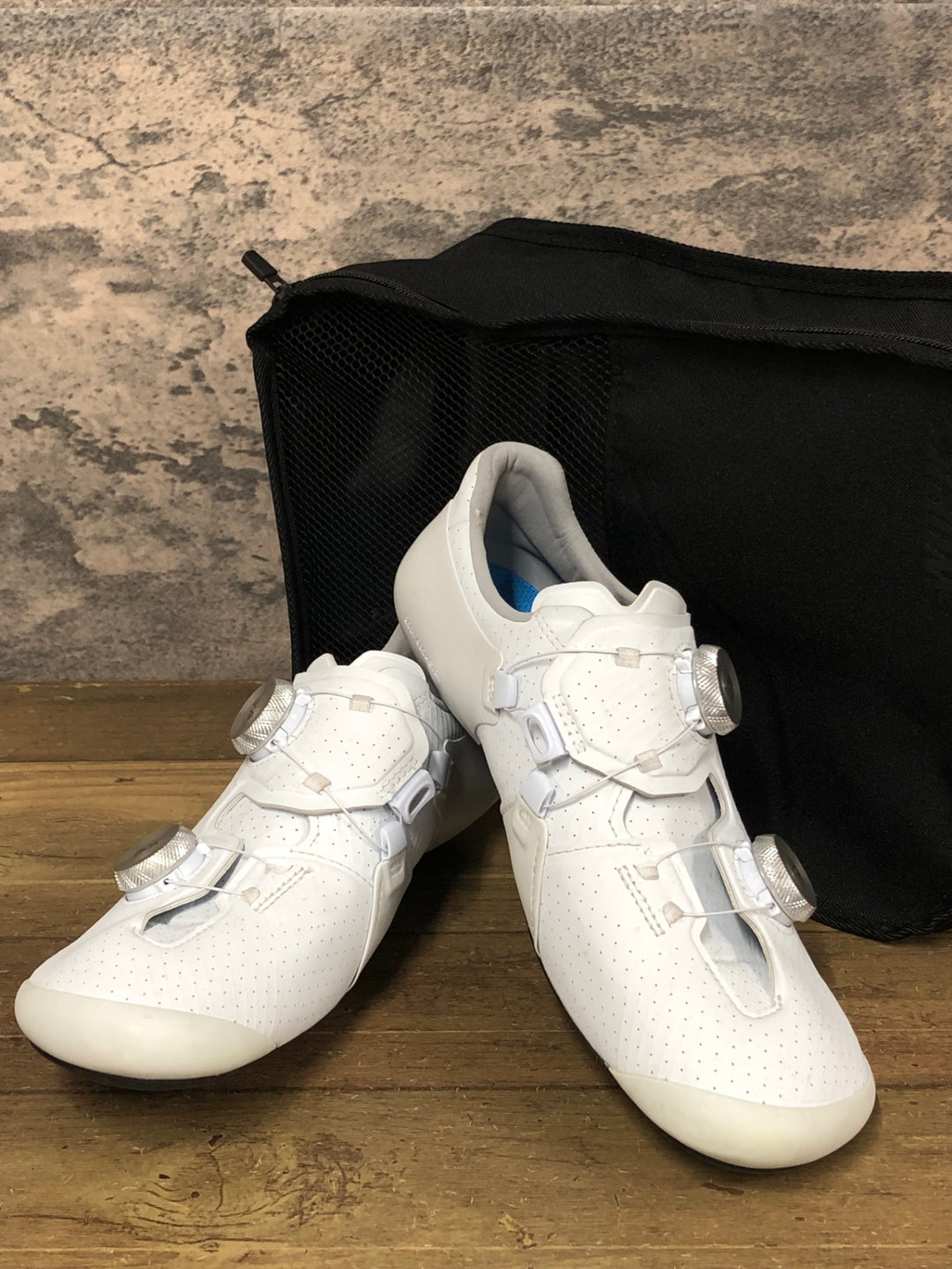 JW979 スペシャライズド SPECIALIZED S-WORKS アレス Ares ビンディングシューズ 3穴 BOA 白 EU40