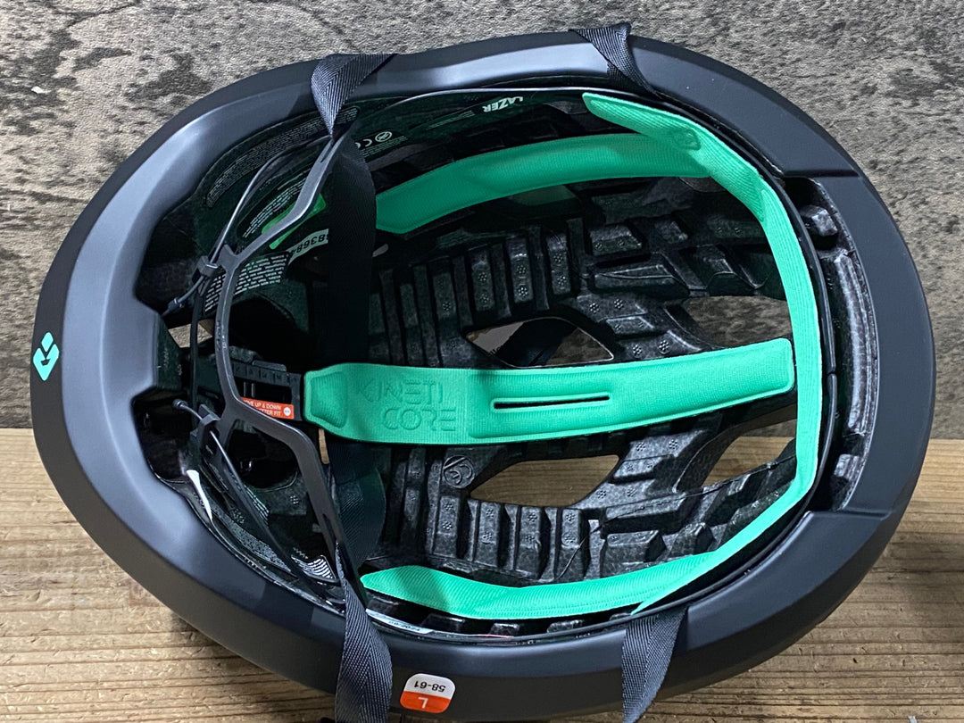 KI035 レーザー LAZER ストラーダ STRADA KinetiCore CE AF ヘルメット 黒 58-61cm L 2024年9月製造