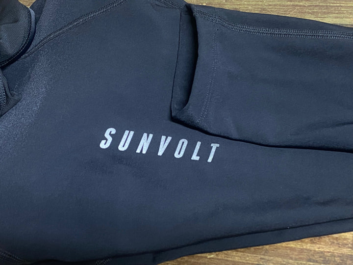 KR152 サンボルト SUNVOLT ビブタイツ 黒 M 裏起毛