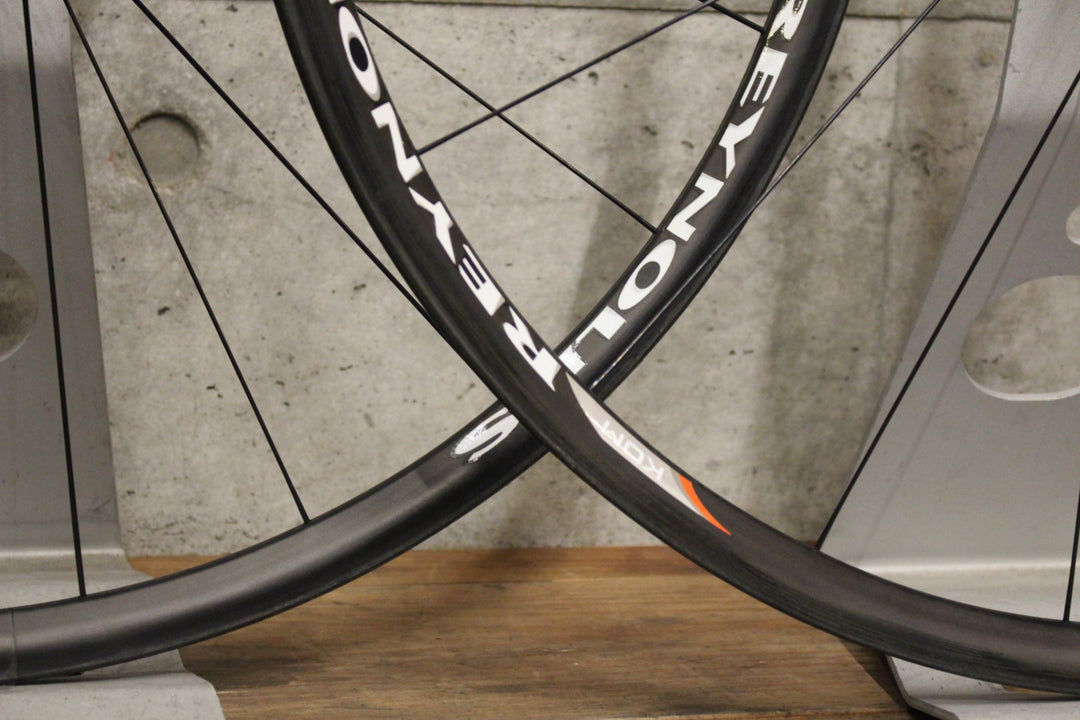 レイノルズ REYNOLDS KOM カーボン チューブラー ホイールセット シマノ10S 【福岡店】