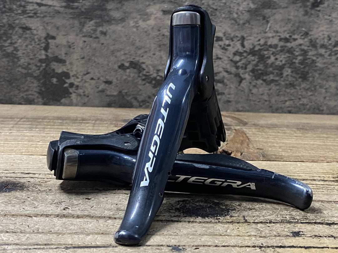 KN030 シマノ SHIMANO アルテグラ ULTEGRA ST-6870 STIレバー 2x11S Di2 ※動作確認済み、フード無し