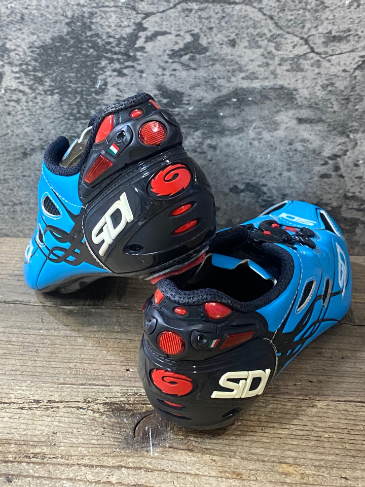 JZ644 シディ SIDI SHOT ビンディングシューズ 青 EU41 1/2 SPD-SL
