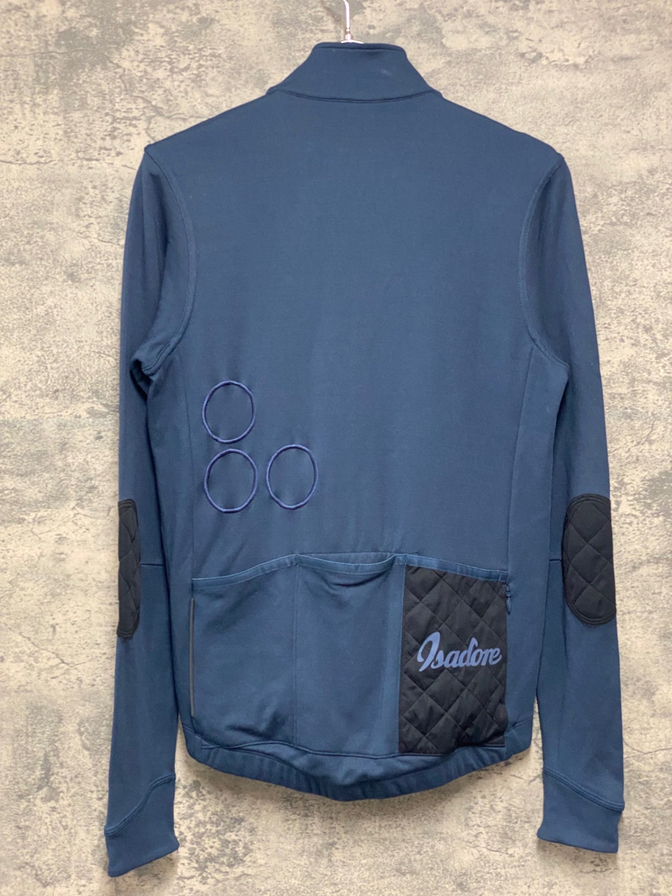JG357 イザドア Isadore 長袖 サイクルジャージ 紺 S 裏起毛 – BICI