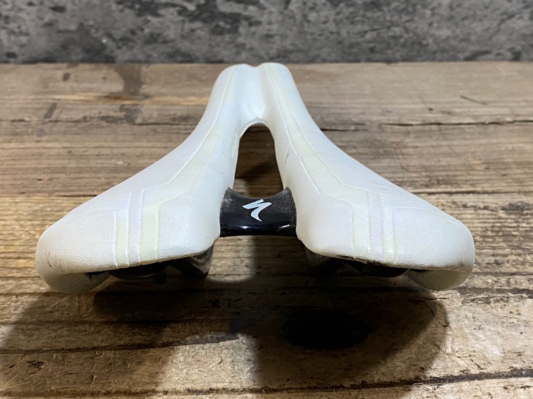 KH187 スペシャライズド SPECIALIZED ROMIN EVO 白 サドル 白 143mm hollow Tiレール