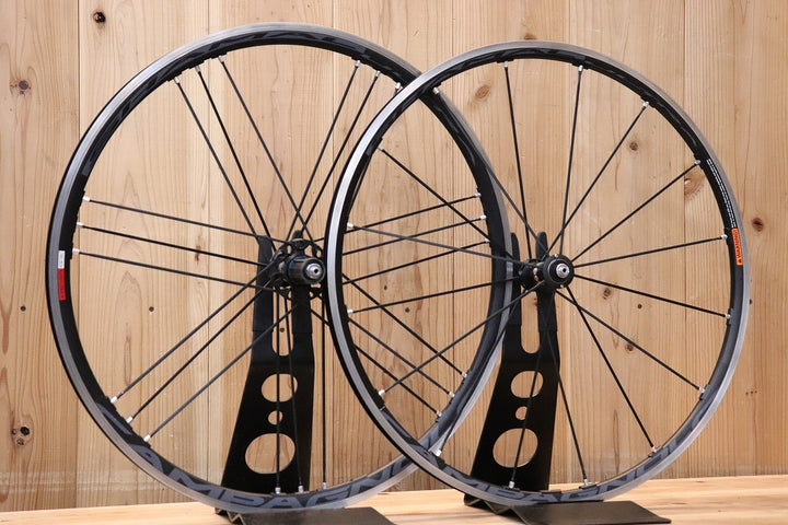 カンパニョーロ CAMPAGNOLO シャマル SHAMAL ULTRA アルミ クリンチャー ホイールセット シマノ 11S/12S ナローリム 15C 【芦屋店】