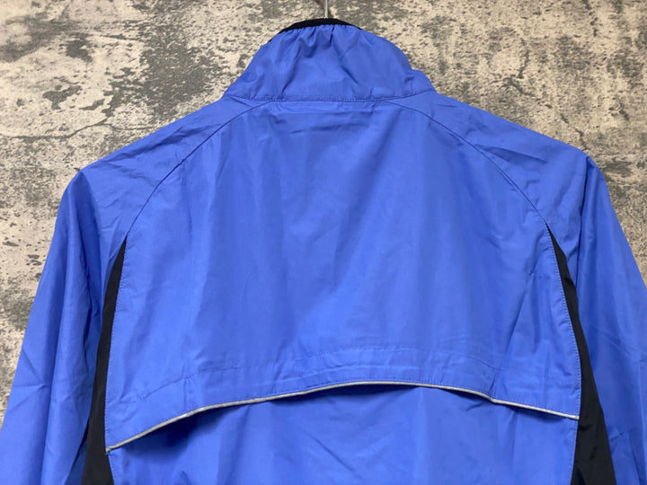 KN823 トレック TREK 長袖 ウィンドブレーカー 青 M