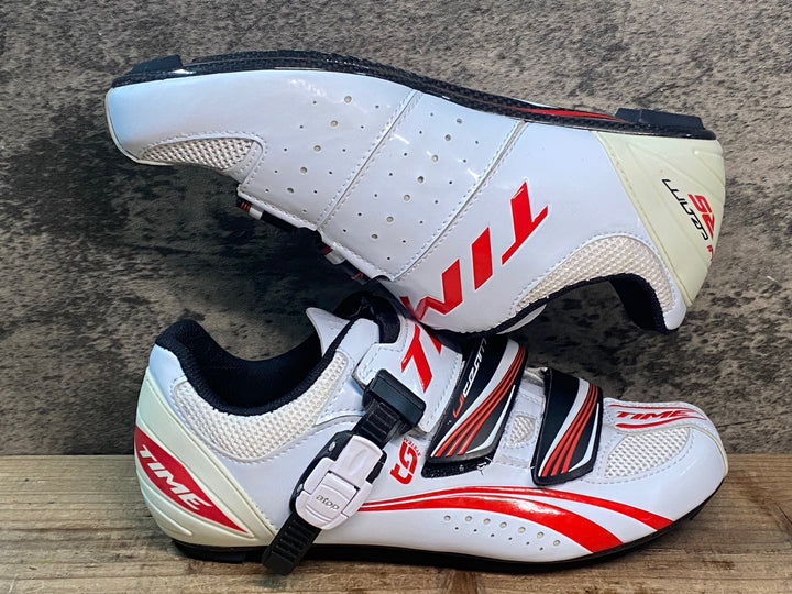 JR514 タイム TIME ULTEAM RS CARBON ビンディングシューズ 白 EU39