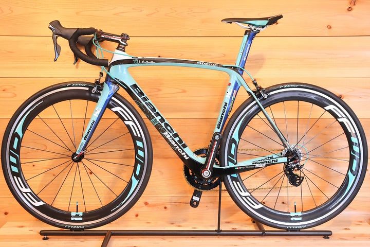 【限定チームレプリカ】ビアンキ BIANCHI オルトレ OLTRE ヴァカンソレイユ 2012モデル 55サイズ シマノ デュラエース 9000 MIX 11S カーボン ロードバイク 【千葉店】