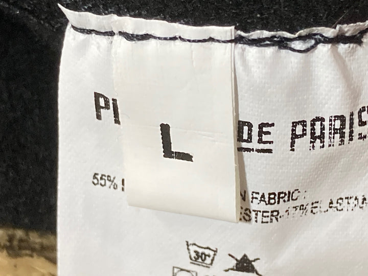 JR234 プロトンドパリ Peloton de Paris アームウォーマー 黒 L 裏起毛