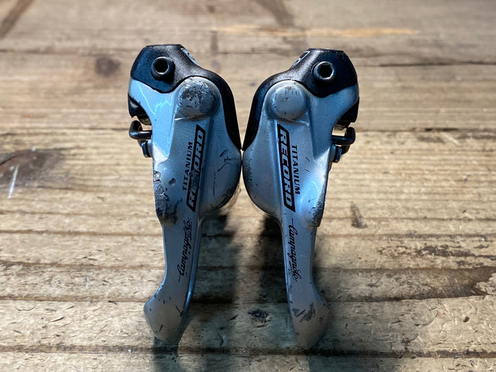 JI285 カンパニョーロ Campagnolo レコード RECORD TITANIUM PRO FIT PLUS ビンディングペダル