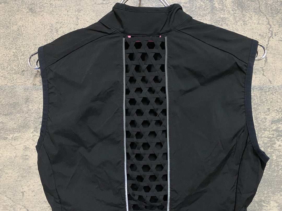 KP518 ラファ Rapha ジレ サイクルベスト 黒 レディース S
