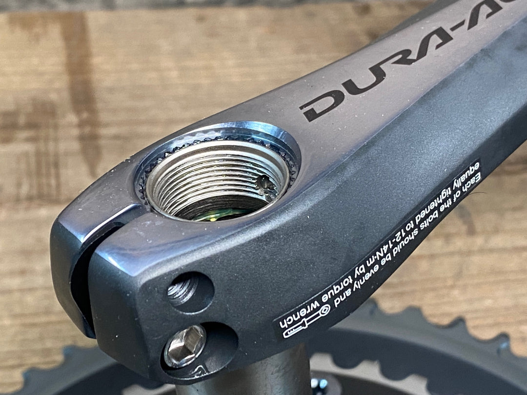 JP093 シマノ SHIMANO デュラエース DURA-ACE FC-7950 クランクセット 170mm 50/34T 2x10s ※クランクボルト欠品