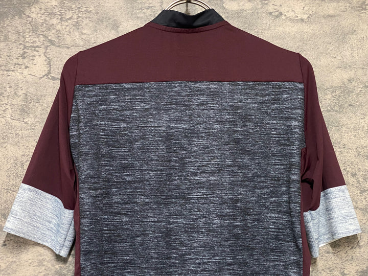 KM229 ドットアウト DOTOUT FANATICA JERSEY 半袖 サイクルジャージ バーガンディ M