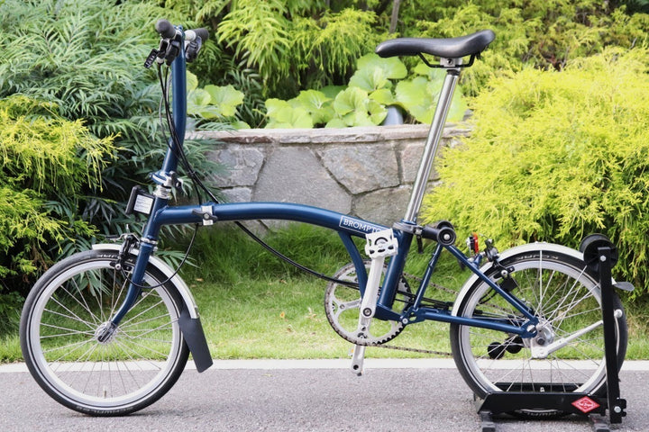 ブロンプトン BROMPTON S6L 2020 テンペストブルー 折り畳み ミニベロ 小径車 16インチ 【さいたま浦和店】