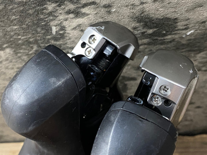 KO999 シマノ SHIMANO 105 ST-5800 STIレバー 2x11S ※左固定部にクラックの為ジャンク