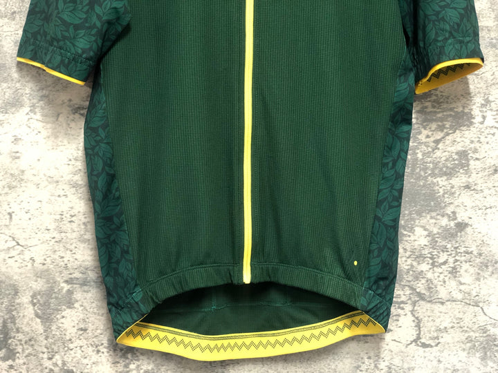 KL393 イザドア Isadore 半袖 サイクルジャージ 緑 M ※スレあり