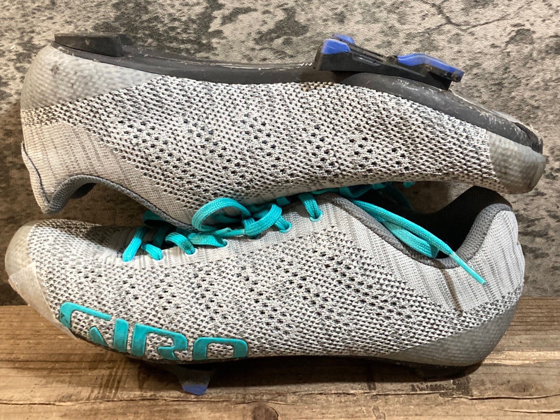 KC513 ジロ GIRO EMPIRE E70 W KNIT ビンディングシューズ 3穴 グレー