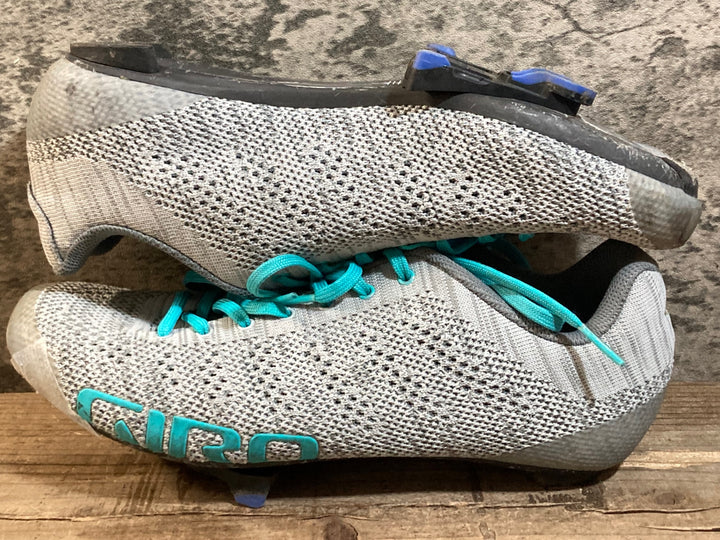 KC513 ジロ GIRO EMPIRE E70 W KNIT ビンディングシューズ 3穴 グレー EU41