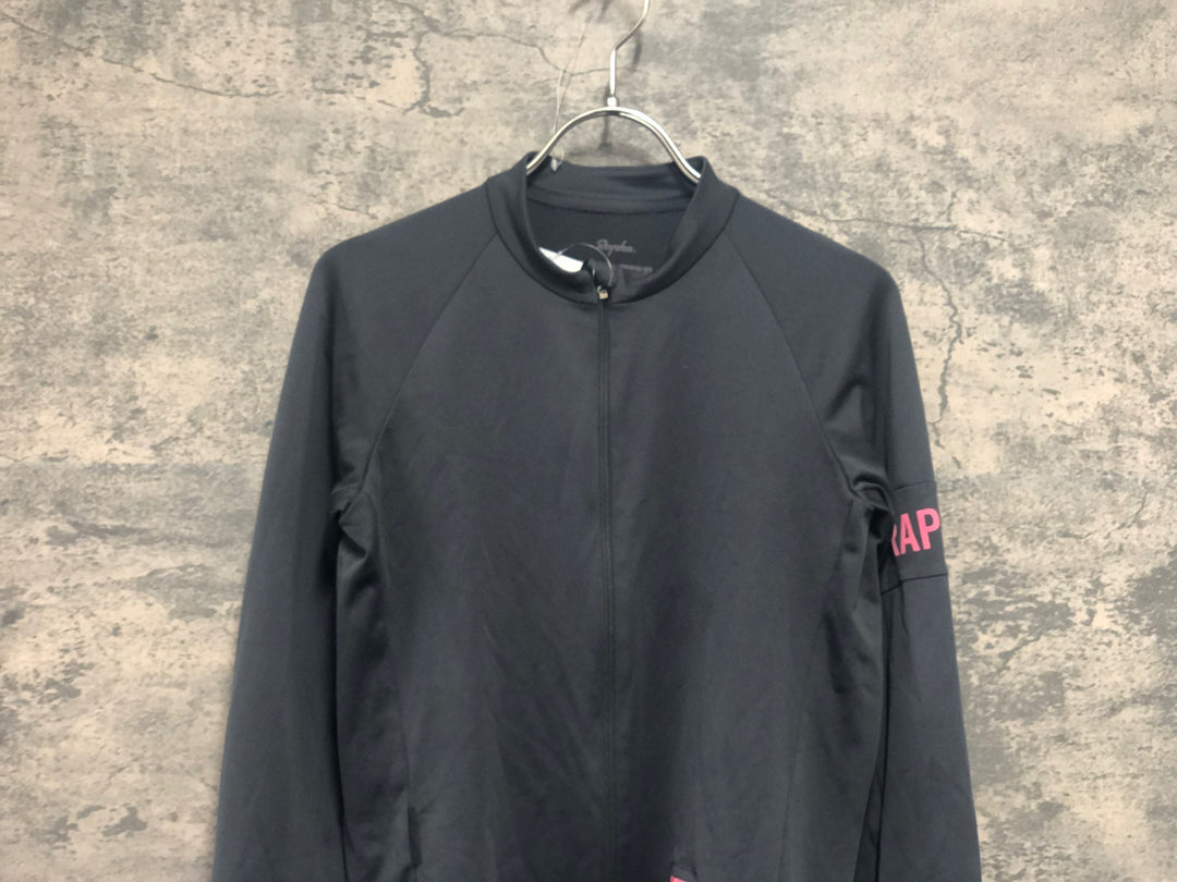 KK620 ラファ Rapha PRO TEAM TRAINING JERSEY 長袖 サイクルジャージ グレー S