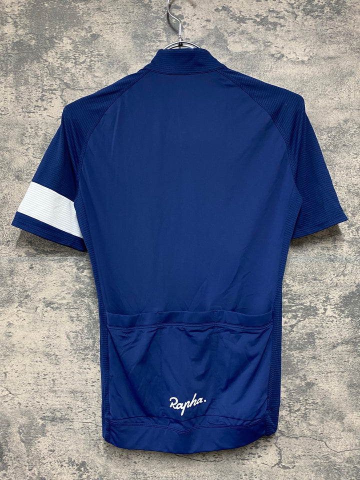 KJ972 ラファ Rapha CORE LIGHTWEIGHT JERSEY 半袖 サイクルジャージ 青 XS