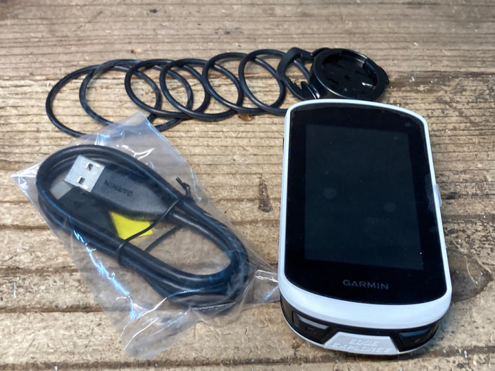 JG923 ガーミン GARMIN エッジ EDGE EXPLORE2 サイクルコンピューター ナビゲーション マウント、充電ケーブル付属 接続確認済み