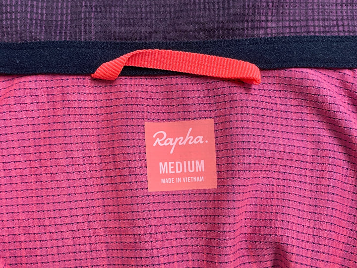 JQ365 ラファ Rapha MENS FLYWEIGHT JERSEY PRINTS 半袖 サイクルジャージ ピンク M