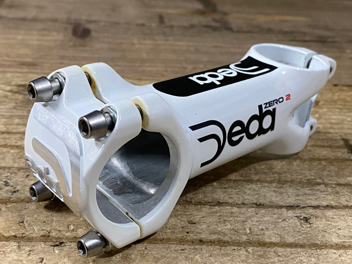 KP069 デダ Deda ZERO 2 アルミステム 白 Φ31.8 OS 100mm