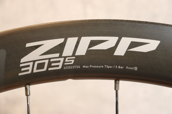 ジップ ZIPP 303S カーボン チューブレスレディ ディスク ホイールセット スラム XDR 23C フックレス 【さいたま浦和店】