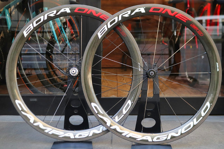 カンパニョーロ CAMPAGNOLO ボーラワン BORA ONE 50 AC3 カーボン クリンチャー ホイールセット シマノ12/11S 【東京南麻布店】