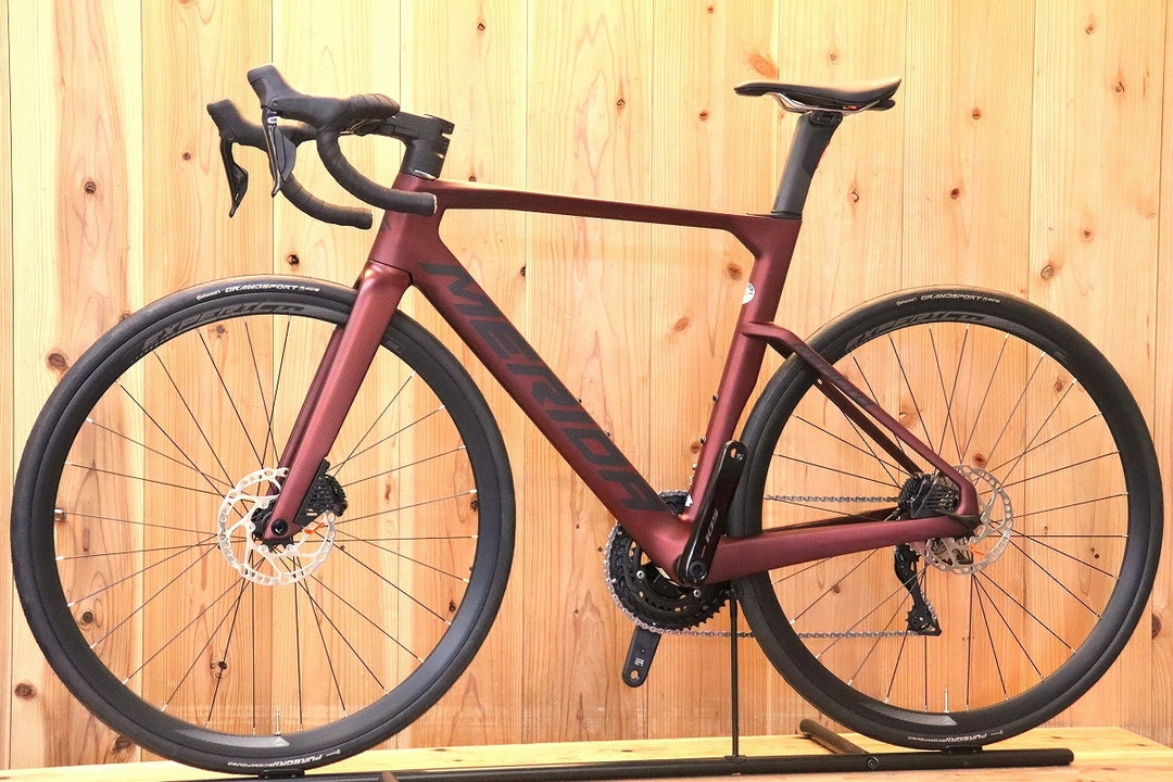 メリダ MERIDA リアクト REACTO 6000 DISC 2023年モデル Sサイズ シマノ 105 R7170 DI2 12S カーボン ロードバイク 【芦屋店】