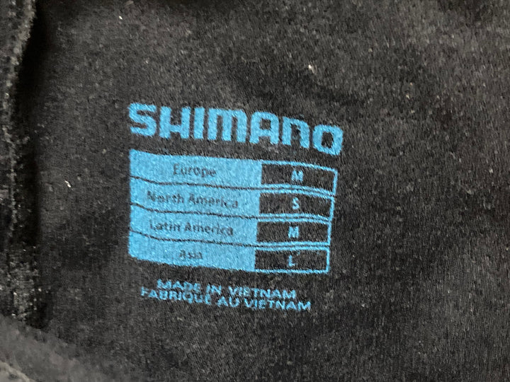 JU948 シマノ SHIMANO レーサータイツ 裏起毛 L 黒