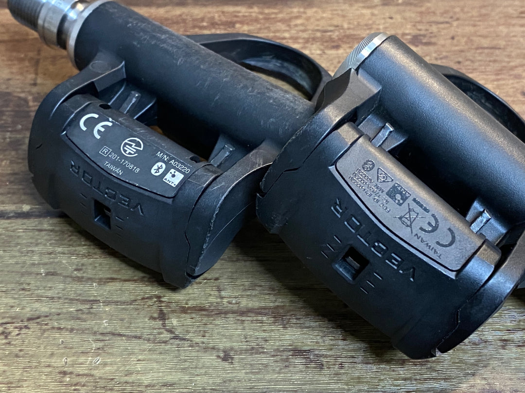 JK557 ガーミン GARMIN VECTOR3S パワーメーター ビンディングペダル 片足計測 接続確認済