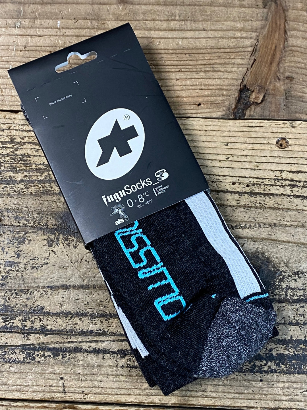 JQ166 アソス assos fugu Socks S7 サイクルソックス 黒 2
